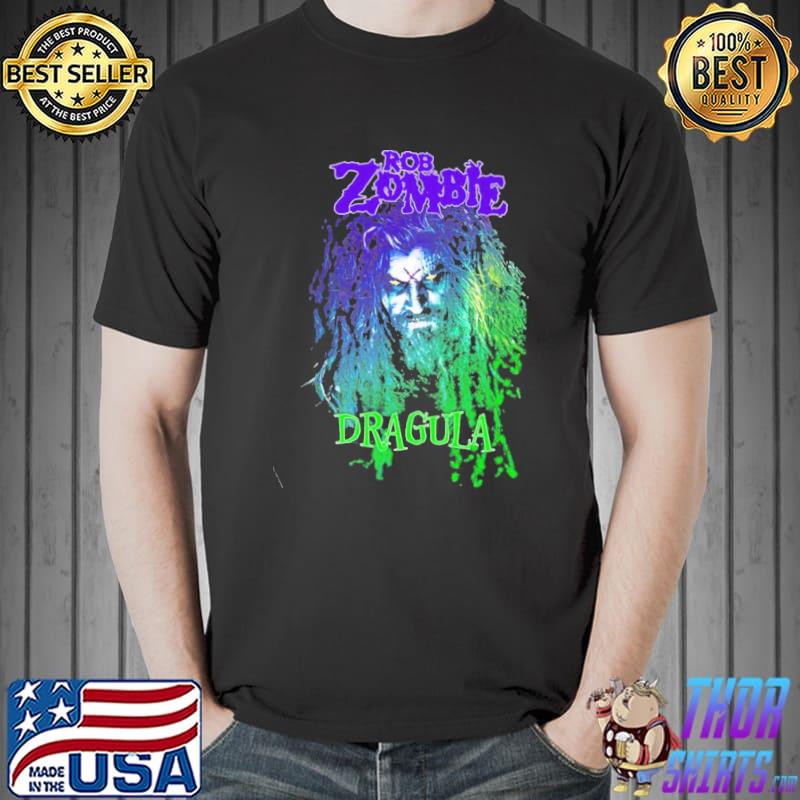 ROB ZOMBIE DRAGULA バンド Tシャツ ROB ZOMBIE DRAGULA CONCERT SHIRT SIZE LARGE BLACK MENS HEAVY