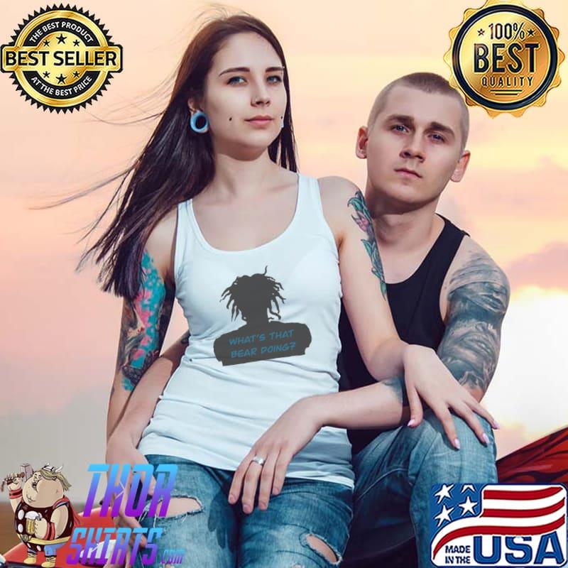 Robby anderson what's that bear doing silhouette s Tank Top