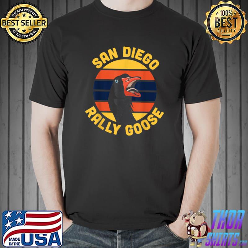 San Diego Rally Goose Symbol Football Vintage Sunset T-Shirt