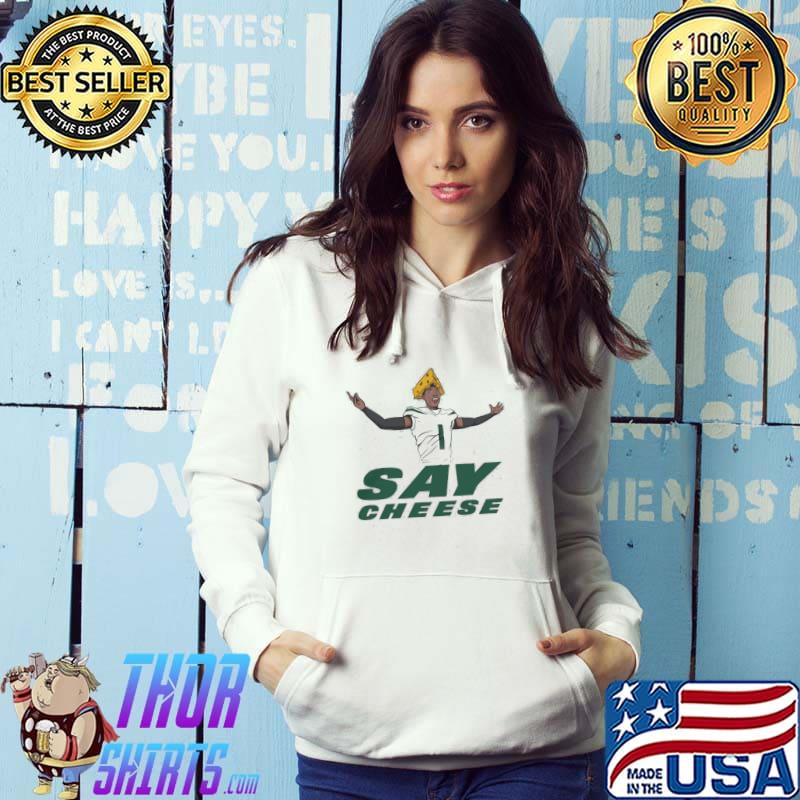 Say cheese antigreen bay new york Football s Hoodie