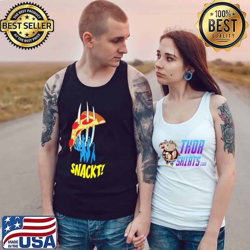 Snackt bub wolverine pizza s Tank Top