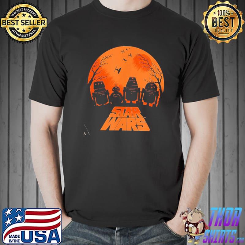 Star wars astromech droid halloween retro art shirt