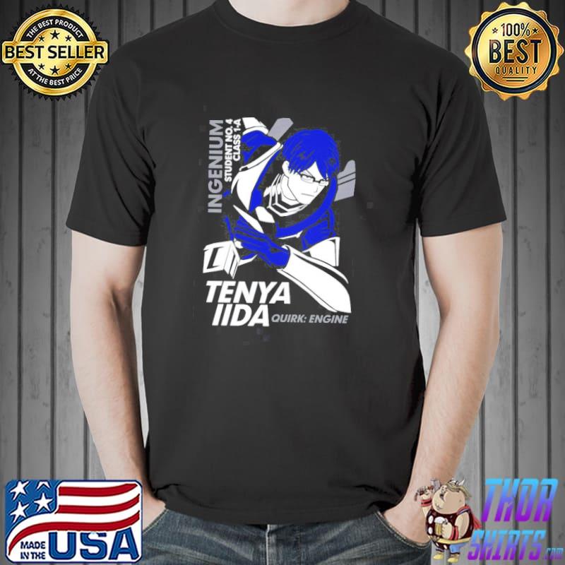 Tenya ilda engine my hero academia boku no hero academia shirt