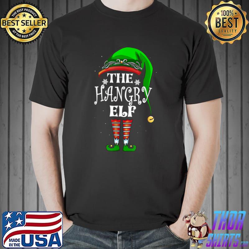 The Hangry Elf Family Matching Group Christmas T-Shirt