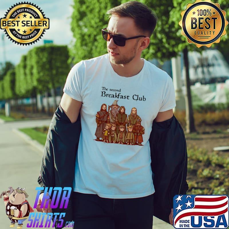 The second breakfast club the lord of rings the hobbit shirt