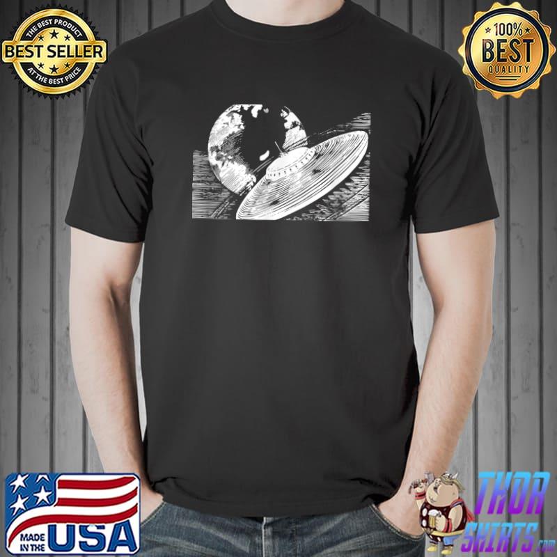 Ufos Uaps Flying Saucer Earth Aliens Exist Phenomenon T-Shirt