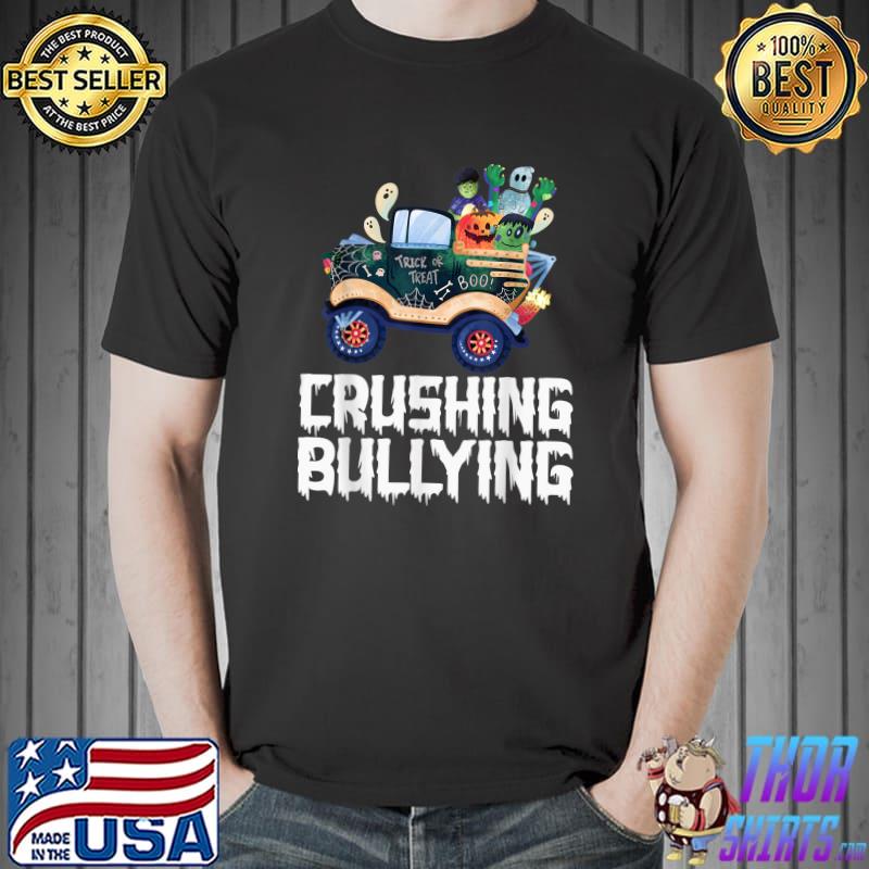 Unity Day Crushing Bullying Monster Truck Lover Halloween T-Shirt
