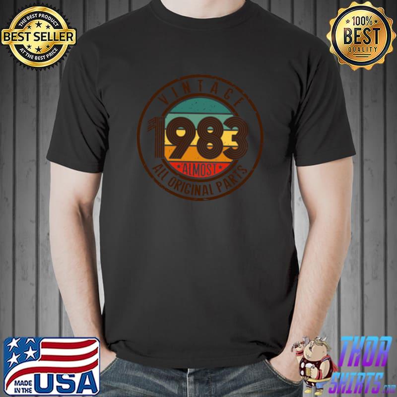 Vintage 1983 Almost All Original Parts 39th Birthday T-Shirt