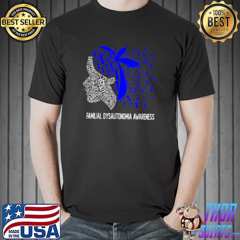 We Wear Blue For Familial Dysautonomia Awareness Women T-Shirt