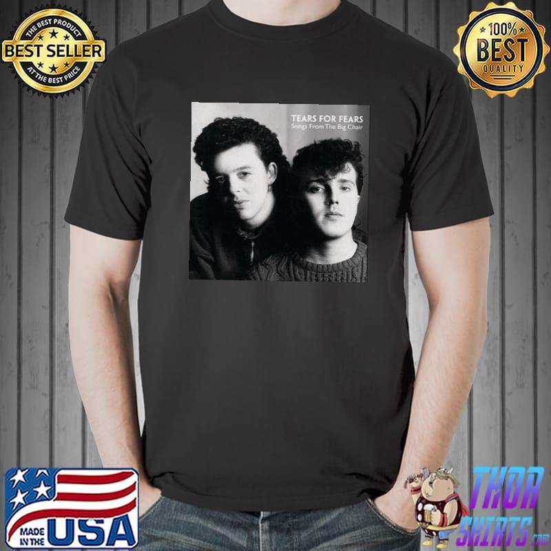 1985 tears for fears pop rock band songs from the big chair trending shirt