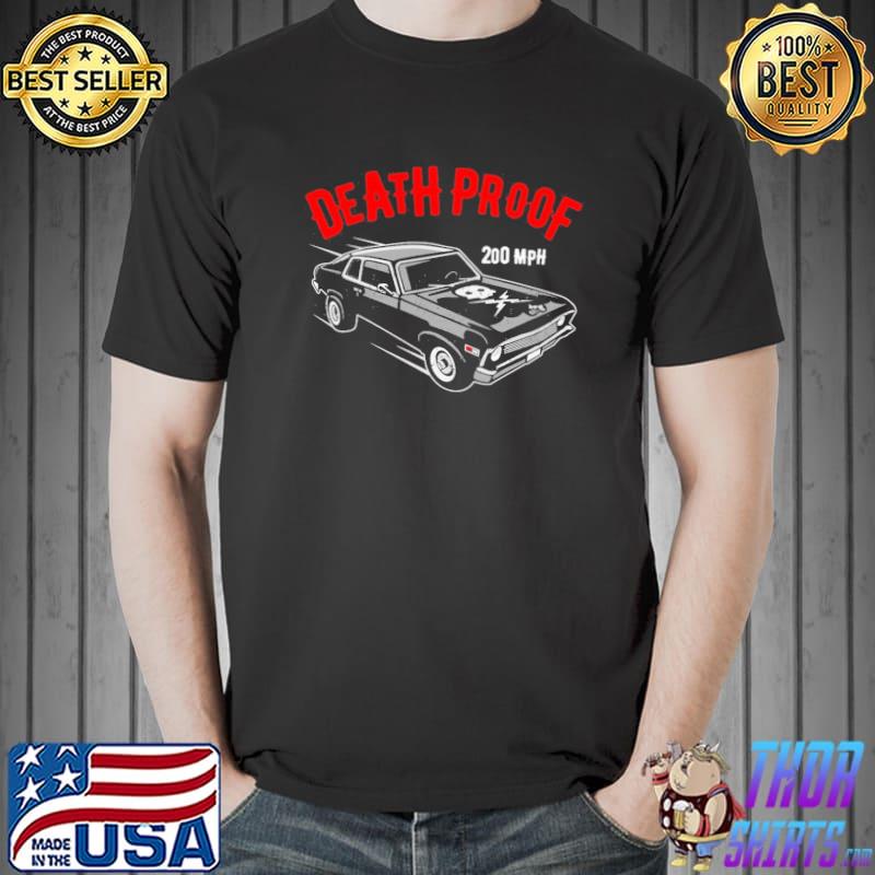 200mph death proof car shirt