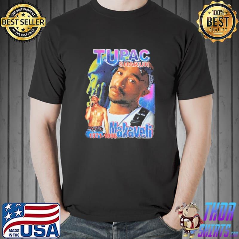 2pac makavelI 90s design rap music classic shirt