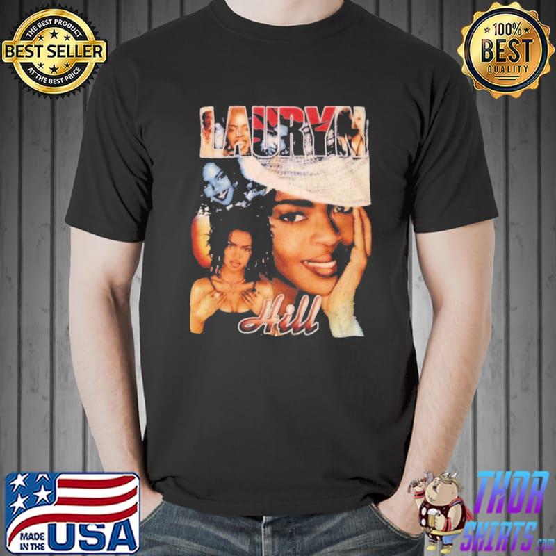 80s design portrait lauryn hills classic shirt