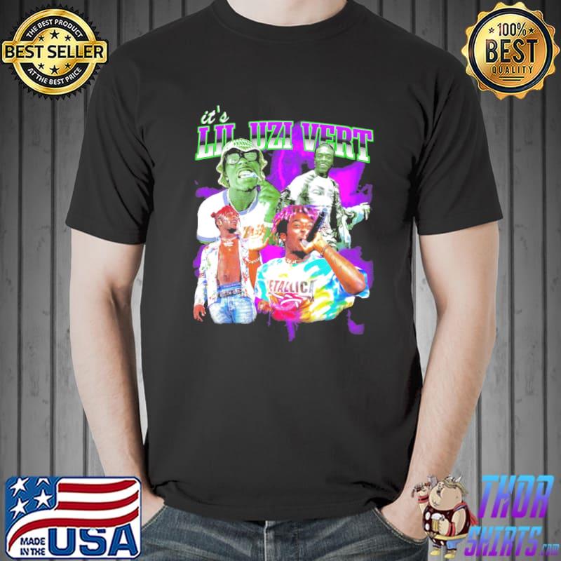 90s retro design it's lil uzI vert rap music shirt
