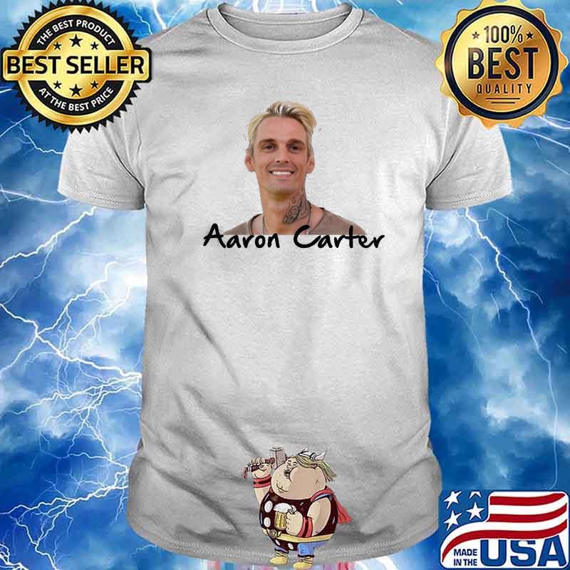 Aaron carter rip aaron carter 1987 2022 rip shirt