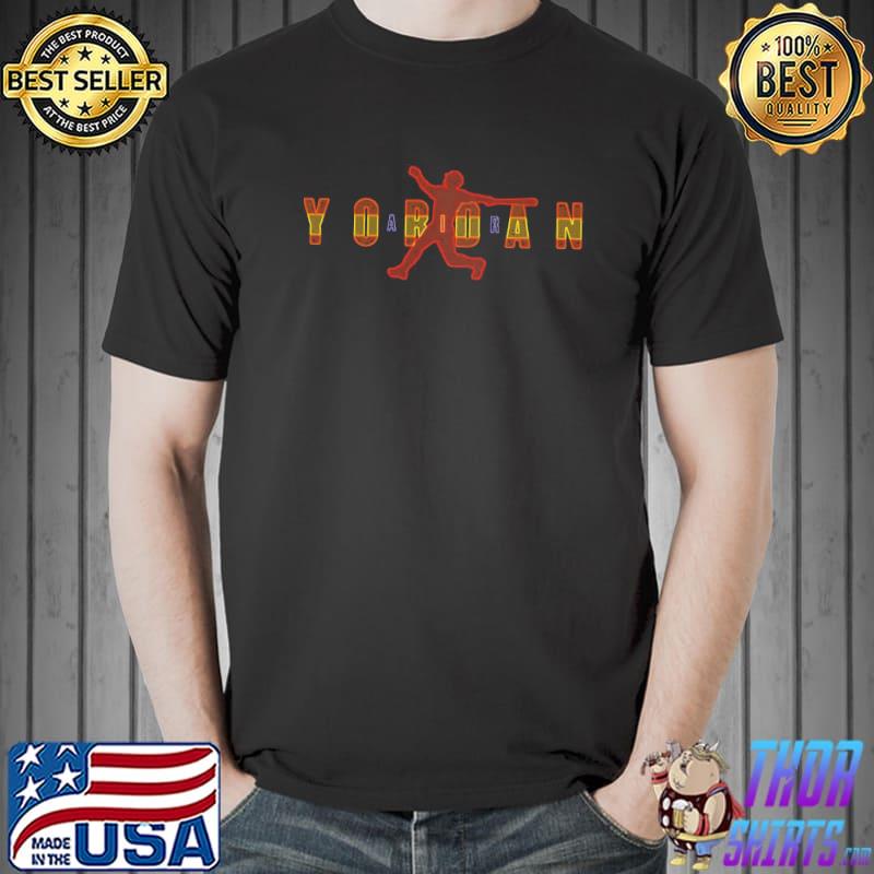 Air yordan yordan alvarez logo design shirt