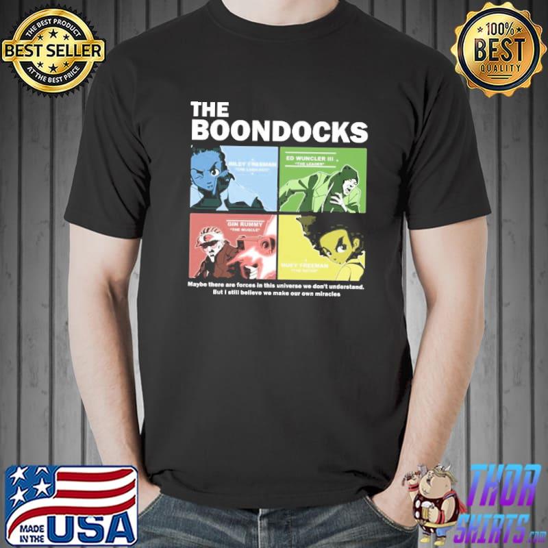 All characters in the boondocks shirt