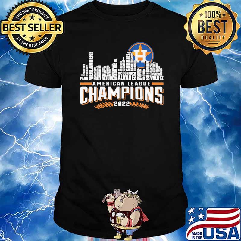 American League Houston Astros Champions 2022 Shirt