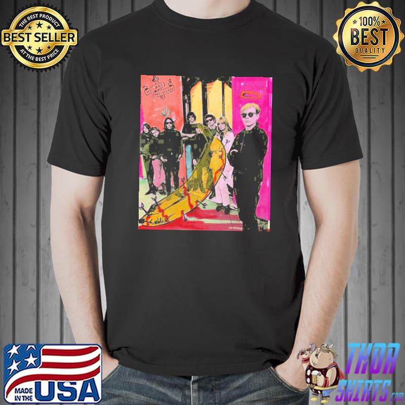 Andy warhol and the velvet underground shirt