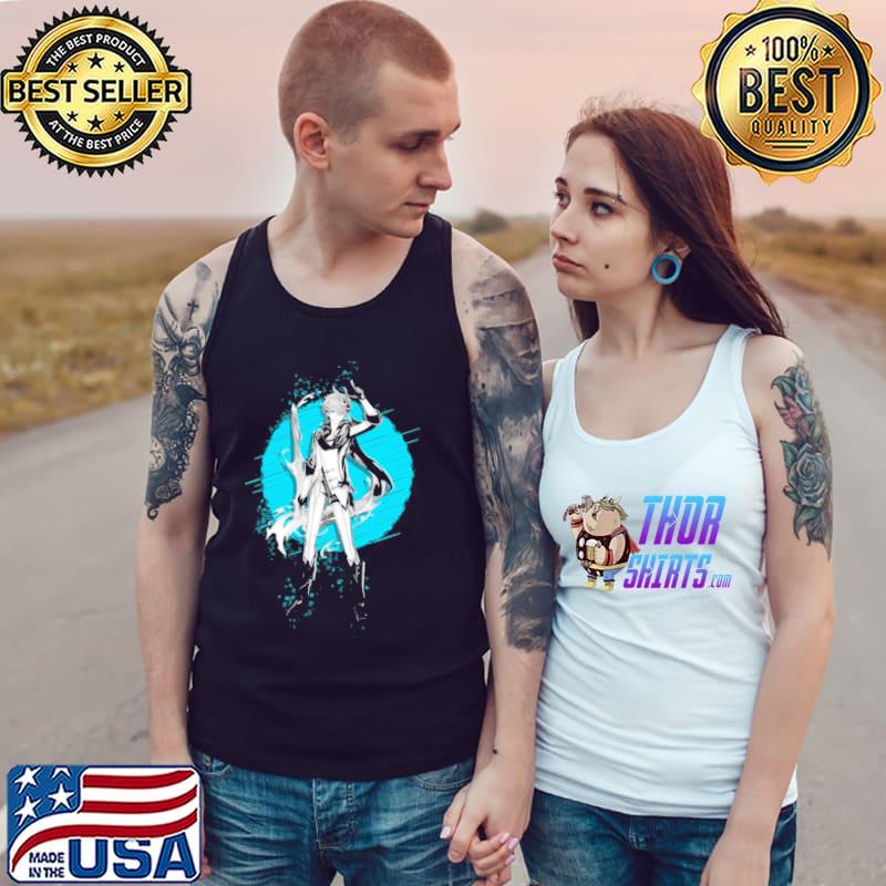 Anime design tartaglia genshin impact s Tank Top