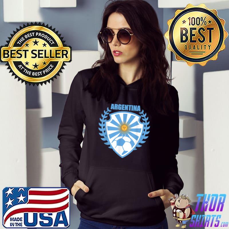 Argentina Soccer Jersey Gift Argentina Football Symbol T-Shirt Hoodie