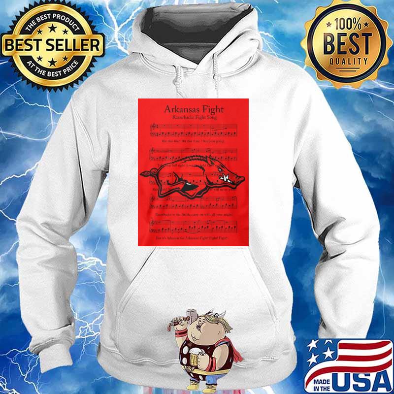 Arkansas Fight Song Shirt Hoodie