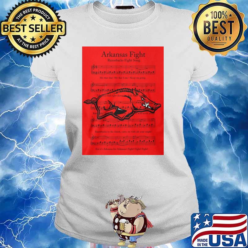 Arkansas Fight Song Shirt Ladies tee