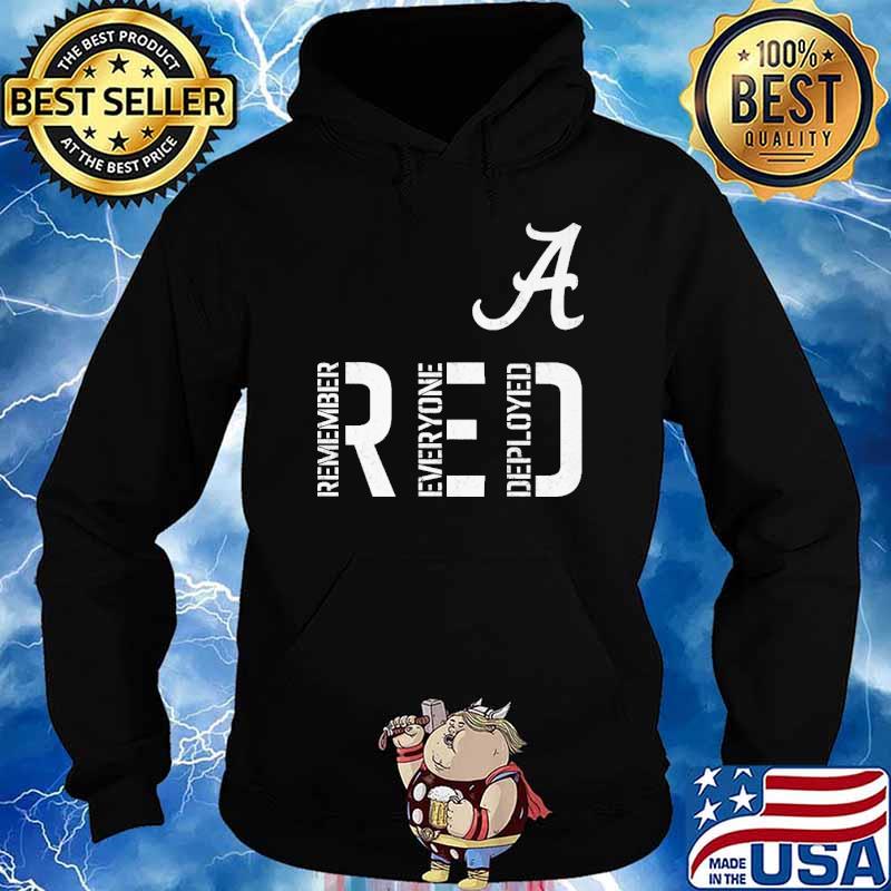 Atlanta Red Remember Everyone Deployed Shirt Hoodie