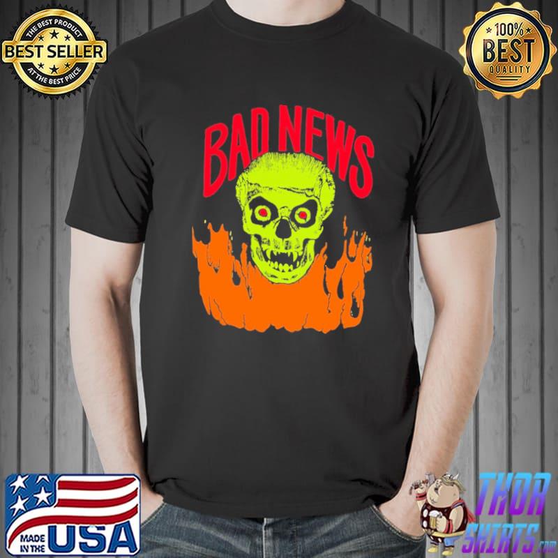 Bad news aesthetic design shirt