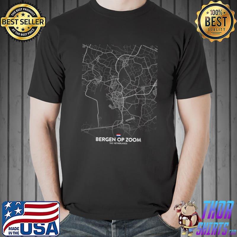 Bergen op zoom the netherlands city travel souvenir street T-Shirt