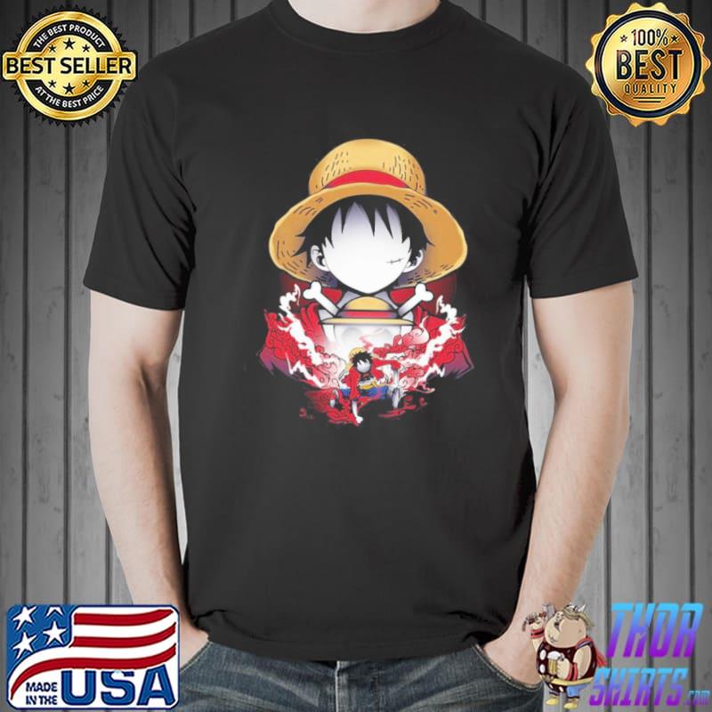 Best one piece luffy straw hat shirt