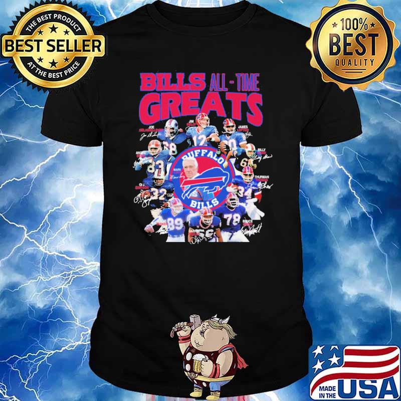 Bills All time Greats Buffalo Shirt