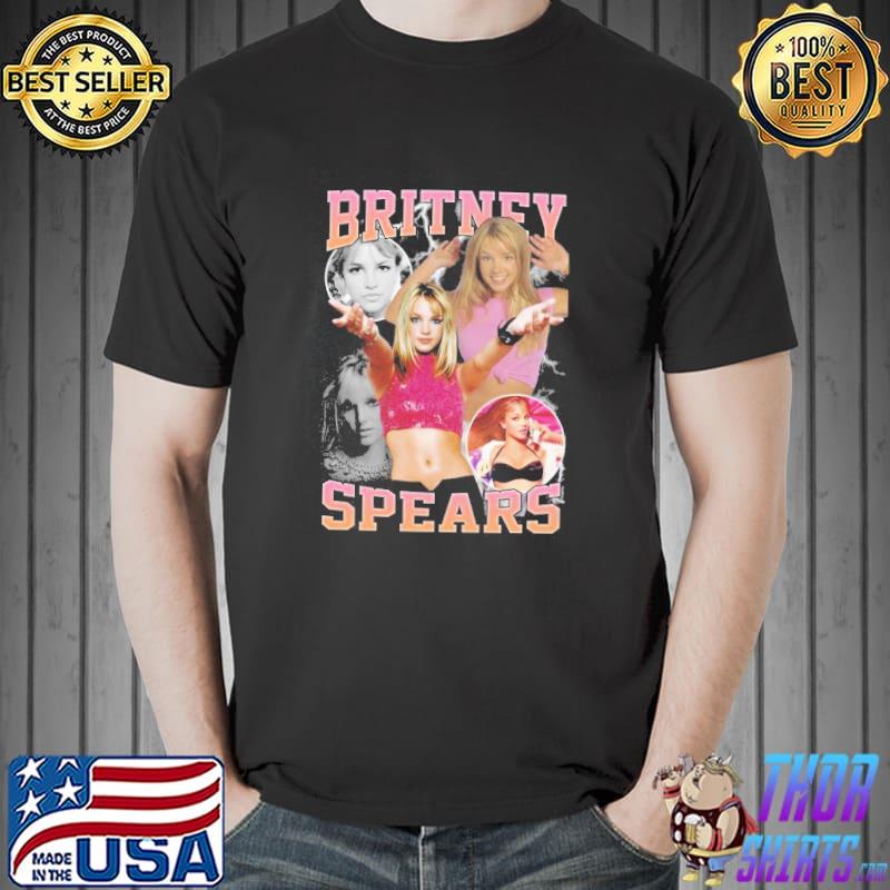 Britney spears young design collage singer legend classic shirt