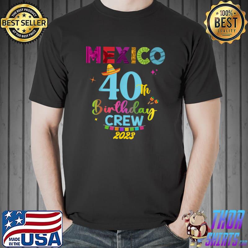 Cancun Birthday Girl 30th 50th Party Mexico Matching Group T-Shirt