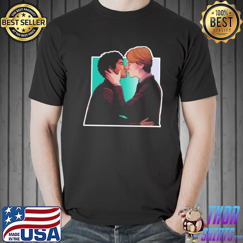 Cartoon design young royals simon and wilhelm shirt
