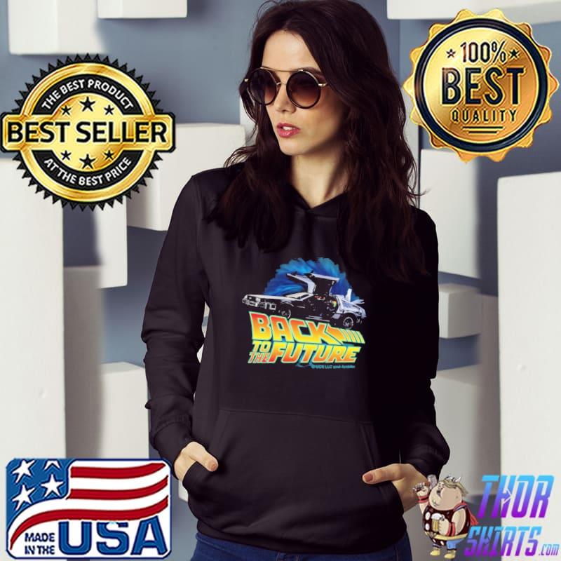 Childhood with back to the future movie delorean in time s Hoodie