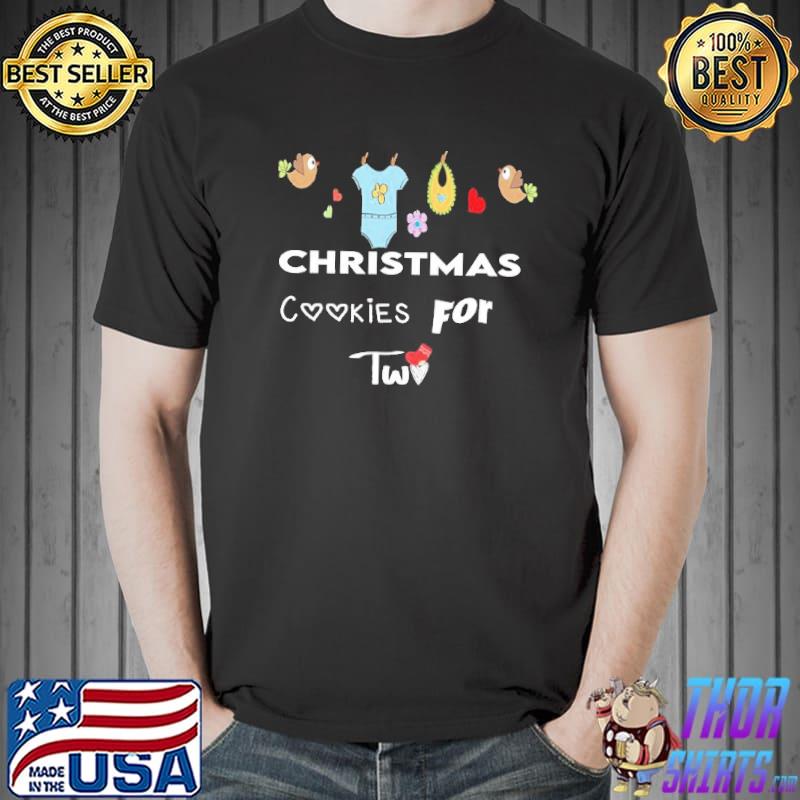Christmas cookies for two cute family trending classic shirt