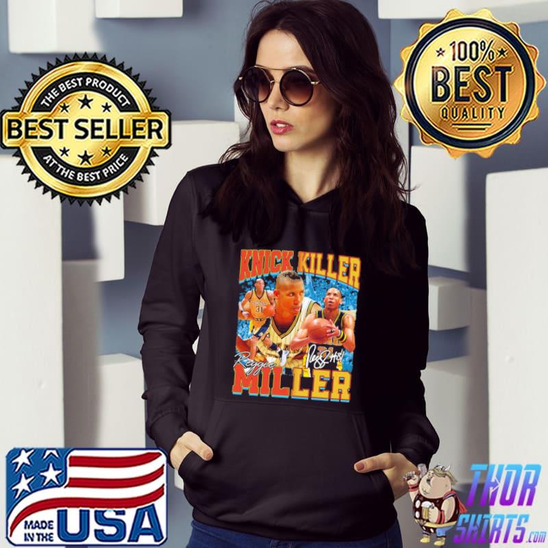 Collage design reggie miller choke signature basketball classic s Hoodie