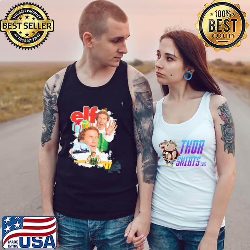 Collage funny comedy for christmas buddy the elf s Tank Top