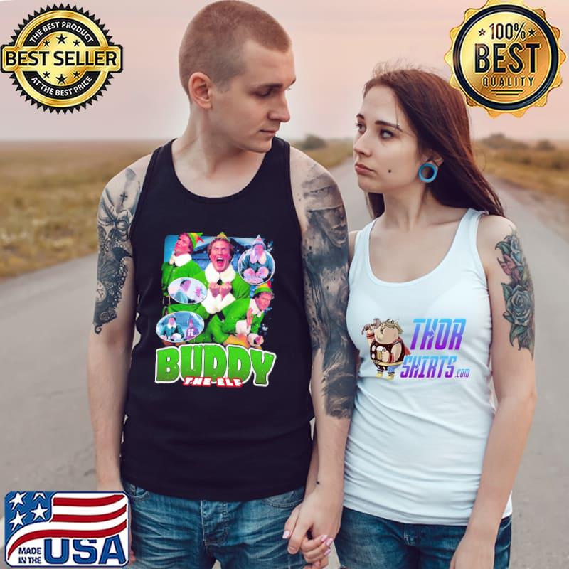 Collage vintage buddy the elf classic s Tank Top