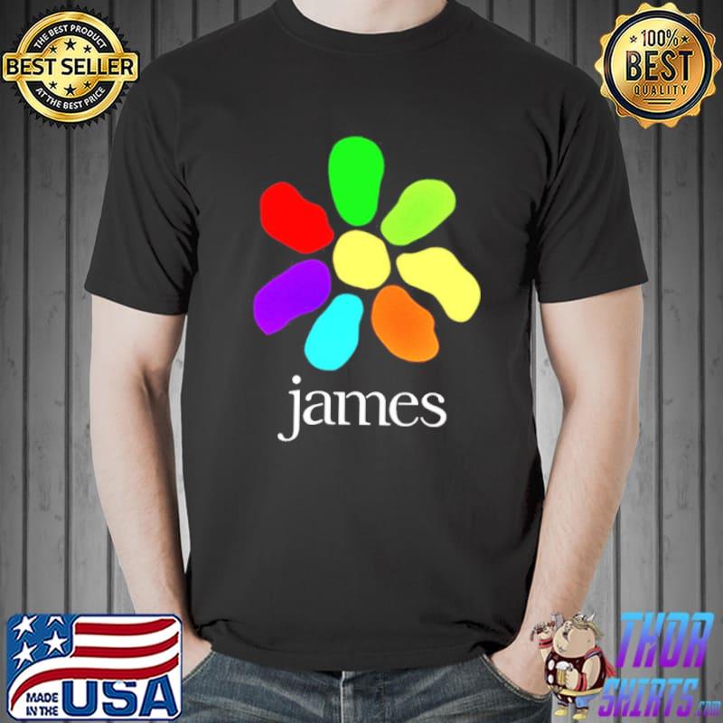 Colorful flower james rock band fresh as a daisy trending shirt