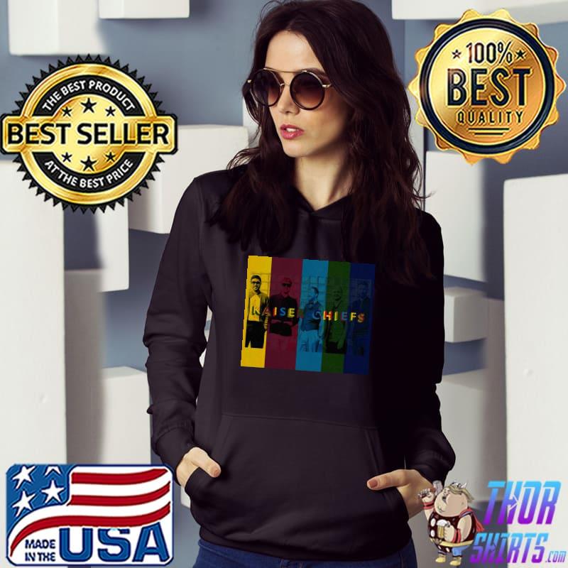 Colorful music kaiser Chiefs indie rock band stay togethers art trending s Hoodie