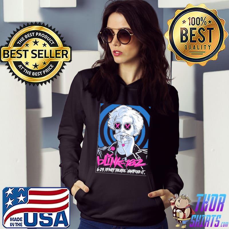 Cool smoking design blink 182 new album art s Hoodie