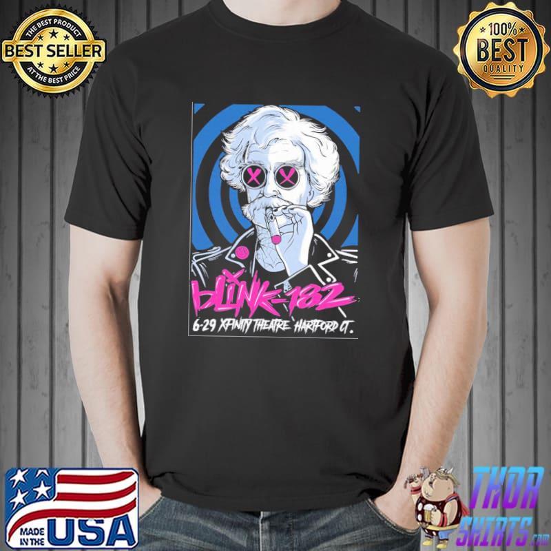 Cool smoking design blink 182 new album art shirt