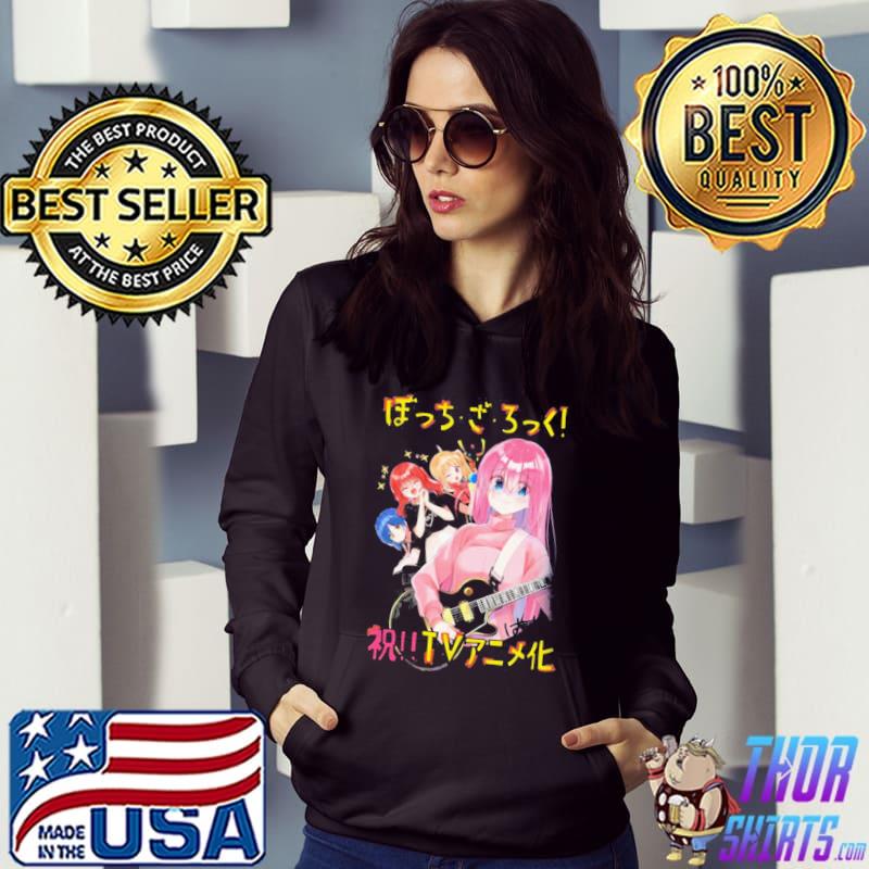 Cute girls making rock music bocchI the rock s Hoodie