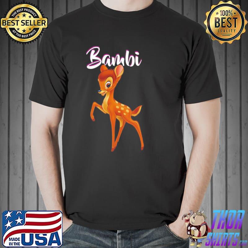 Deer cute bambI cartoon disney shirt