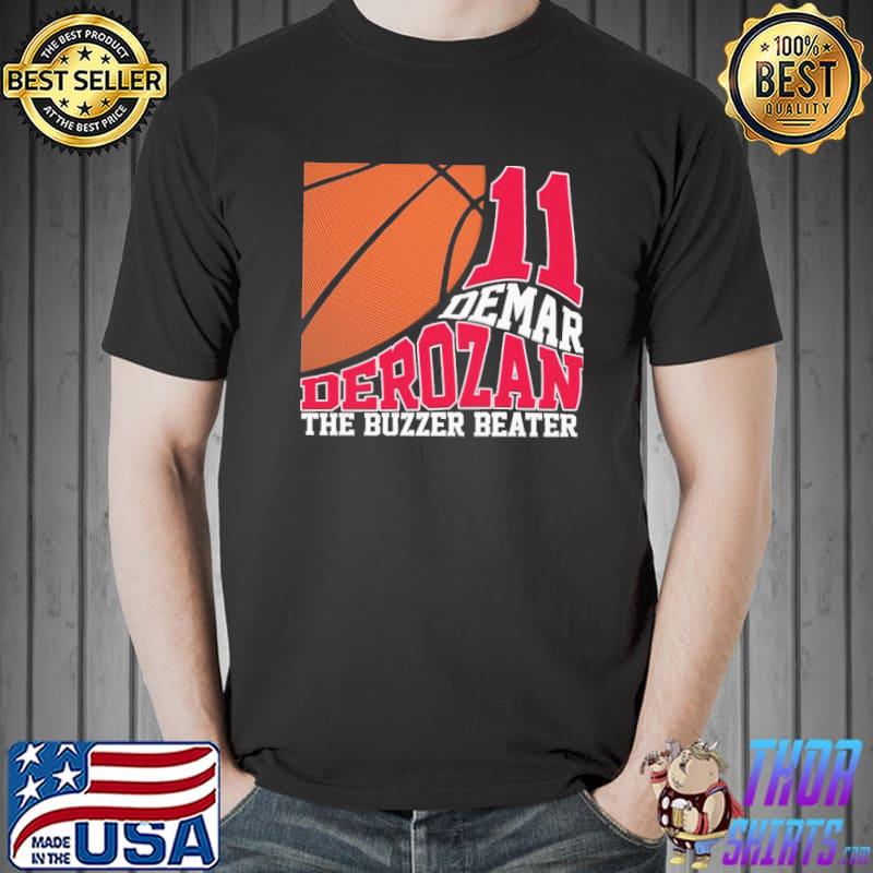 Demar derozan the buzzer beater basketball legend shirt