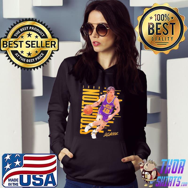Digital design john stockton basketball s Hoodie