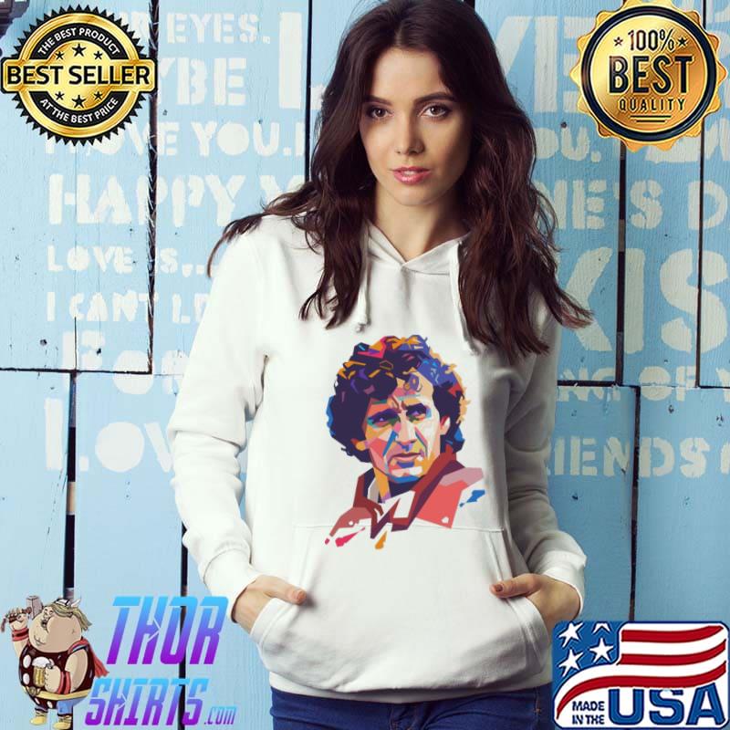 Digital portrait alain prost formula 1 racing classic s Hoodie