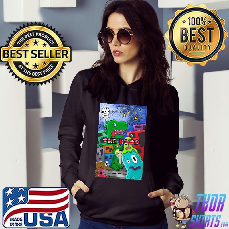 Dino kooks American with dinosaur and alien trending classic s Hoodie